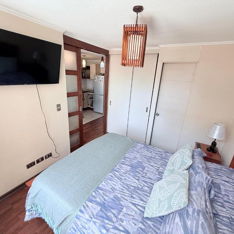 Departamento hermoso y seguridad a metros de Providencia - One-Bedroom Apartment - 2