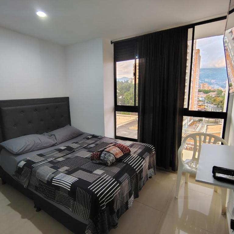 Apartamento loft amoblado Medellin - One-Bedroom Apartment - 10