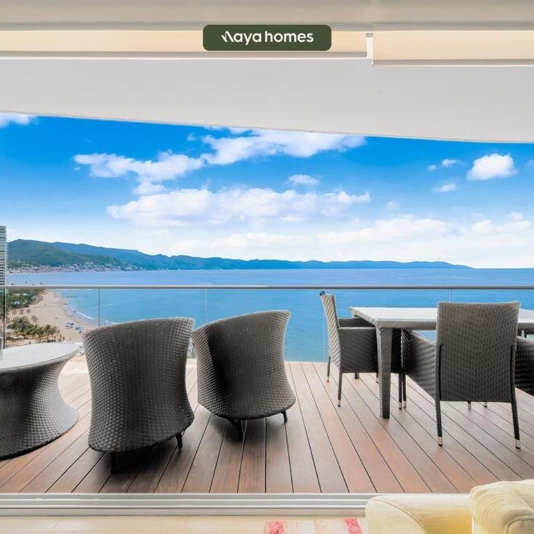 Oceanview 3BR Apt with Beach Access - Pools - Gym - Casa - 5