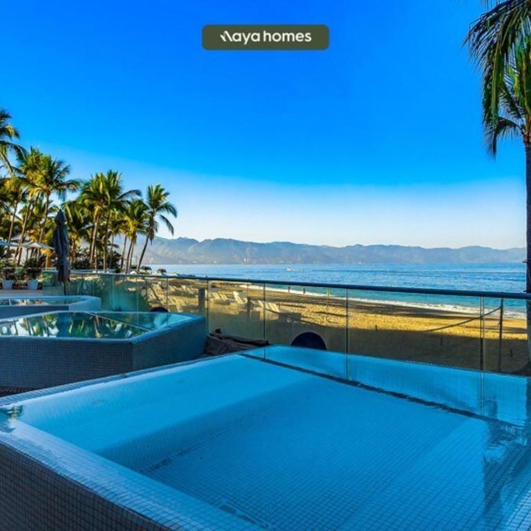 Oceanview 3BR Apt with Beach Access - Pools - Gym - Casa - 6