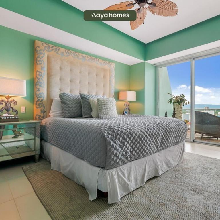 Oceanview 3BR Apt with Beach Access - Pools - Gym - Casa - 10