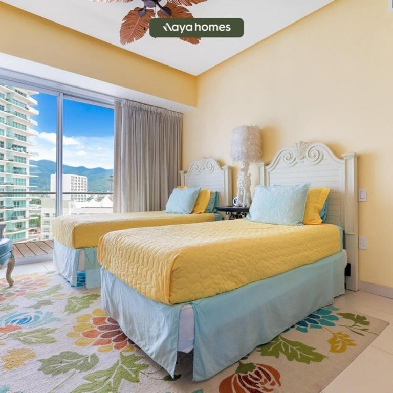 Oceanview 3BR Apt with Beach Access - Pools - Gym - Casa - 18