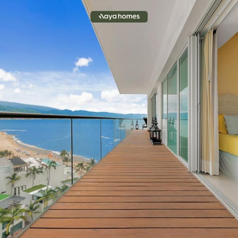 Oceanview 3BR Apt with Beach Access - Pools - Gym - Casa - 20