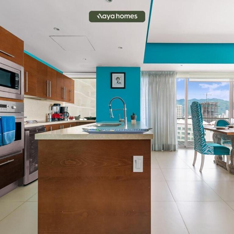 Oceanview 3BR Apt with Beach Access - Pools - Gym - Casa - 25