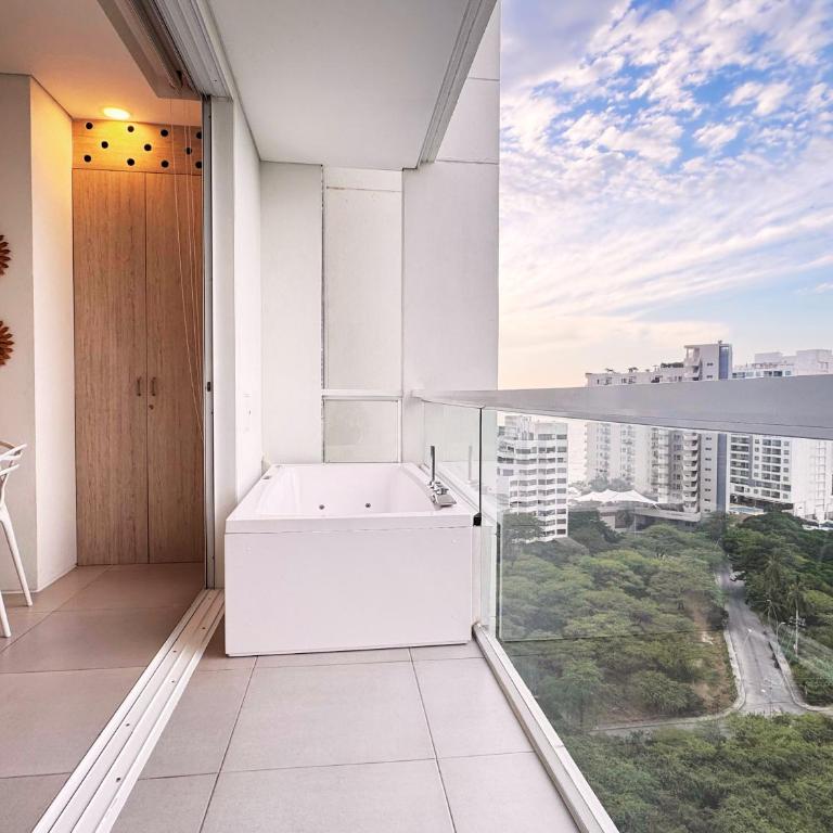 Apartamentos Luxury Hotel Porto Horizonte - AR Rentals - Apartamento Deluxe de 2 dormitorios con vistas al mar - 13