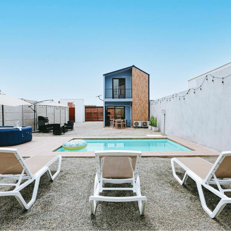 Tiny House con Piscina Privada, Jacuzzi, Parrilla y Starlink - One-Bedroom House - 21