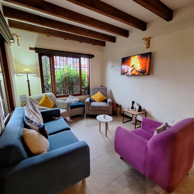 Home Boutique Flores Amarillas - Double Room with Park View - 26