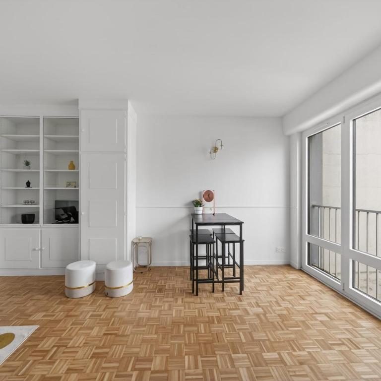 High-end one-bedroom apartment with rooftop views Paris 13 - Apartamento - 5