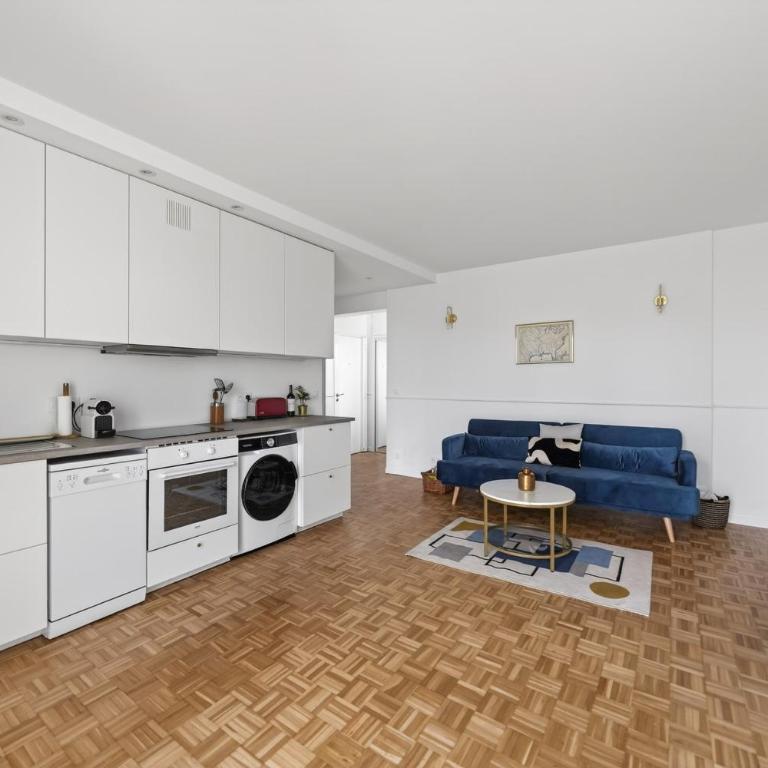 High-end one-bedroom apartment with rooftop views Paris 13 - Apartamento - 7