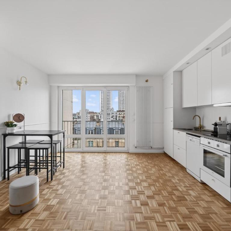 High-end one-bedroom apartment with rooftop views Paris 13 - Apartamento - 13