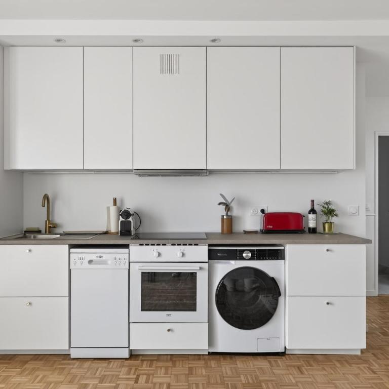 High-end one-bedroom apartment with rooftop views Paris 13 - Apartamento - 14