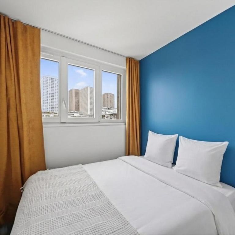 High-end one-bedroom apartment with rooftop views Paris 13 - Apartamento - 23