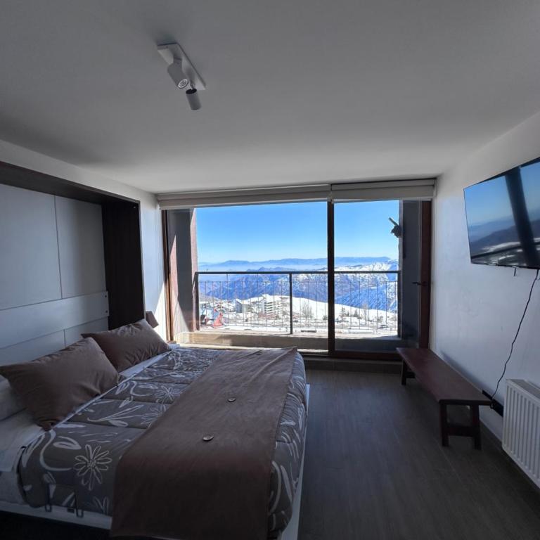 Centro de Ski el Colorado Gran Parador - One-Bedroom Apartment - 5