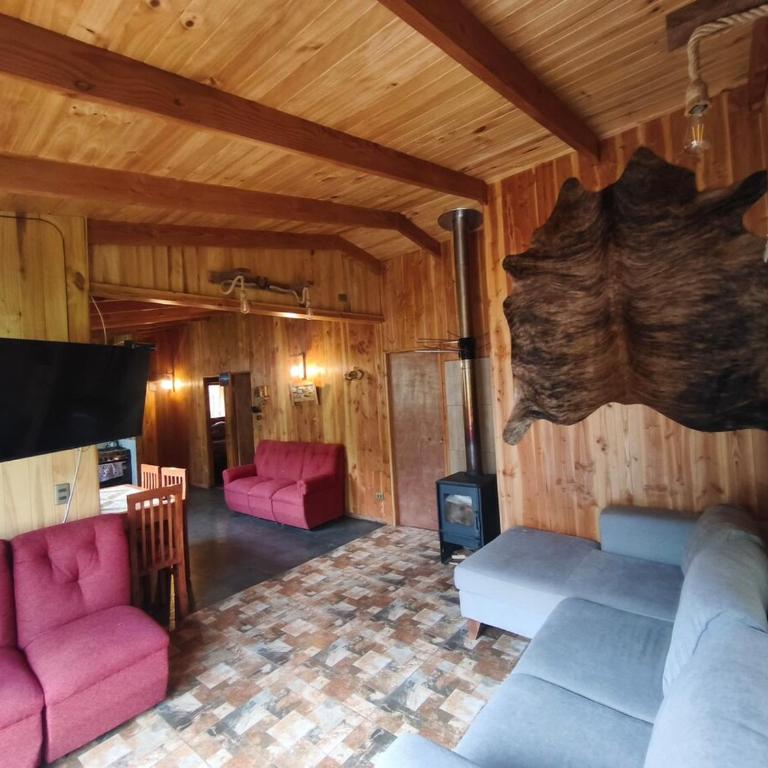 Hermosa cabaña familiar Pucón Caburga - Two-Bedroom House - 1