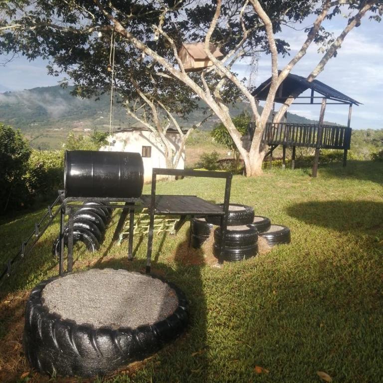 Hermosa casa de campo a 20 minutos de Curití - Chalet - 19