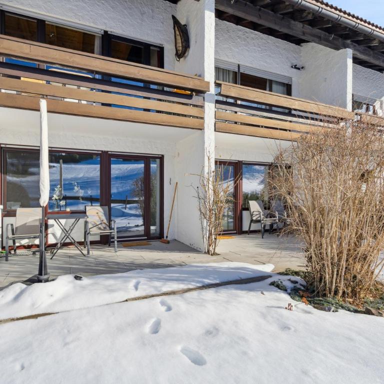 Schneerosenblüte Steibis mit Oberstaufen Plus - Deluxe Apartment mit 1 Schlafzimmer und Gartenblick - 22