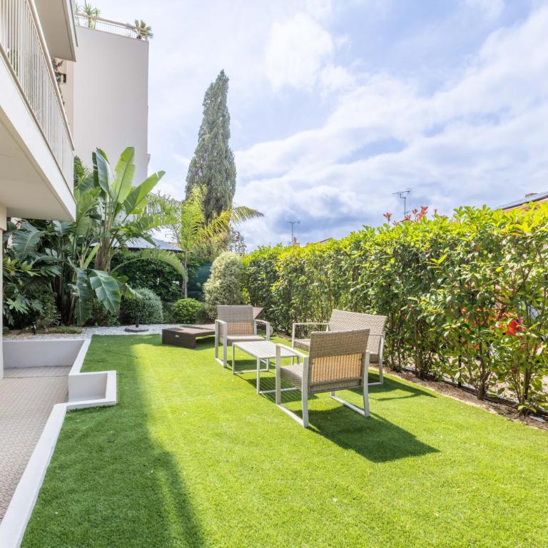Cagnes sur mer, 1 bedroom with Garden-Air conditioning-Wifi - Appartement 1 Chambre - 2