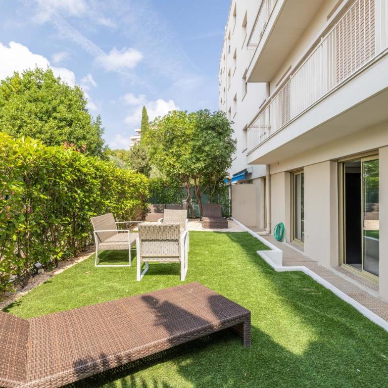 Cagnes sur mer, 1 bedroom with Garden-Air conditioning-Wifi - Appartement 1 Chambre - 13