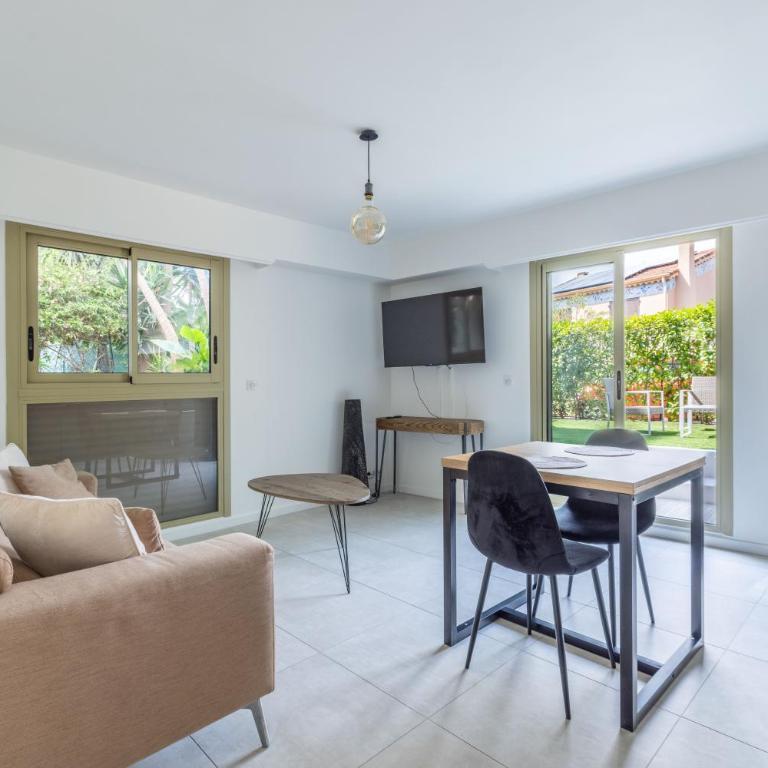 Cagnes sur mer, 1 bedroom with Garden-Air conditioning-Wifi - Appartement 1 Chambre - 3