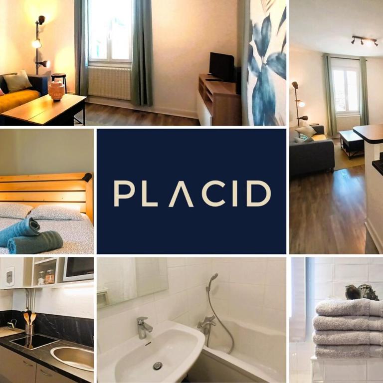 L'Oasis-T2 spacieux-Wifi-TV-Proche Gare - Appartamento con 1 Camera da Letto e Vista Città - 2