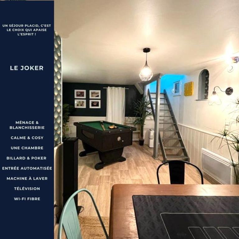 LE JOKER - T2 proche gare - Billard - Wifi - TV - Appartamento - 1