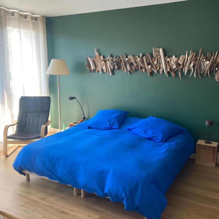 Grand T2 climatisé avec parking à 7 min des Thermes Vue château - Apartment mit 1 Schlafzimmer und Terrasse - 19