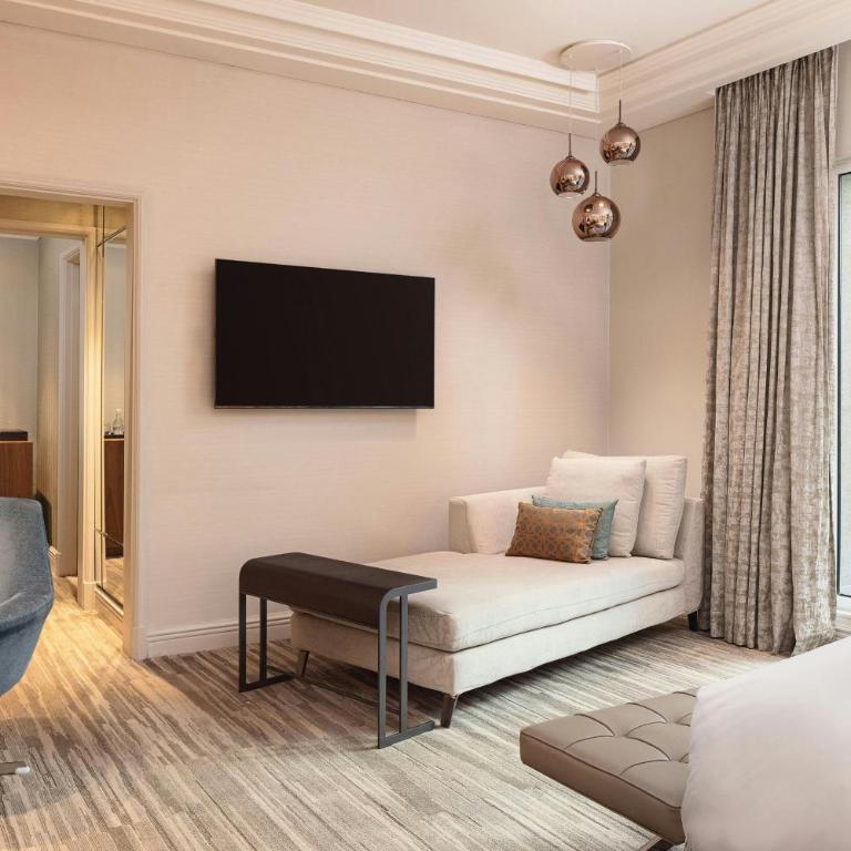 The Ritz-Carlton, Santiago - Habitación Doble Deluxe con terraza y acceso al Club Lounge - Cama extragrande - 10