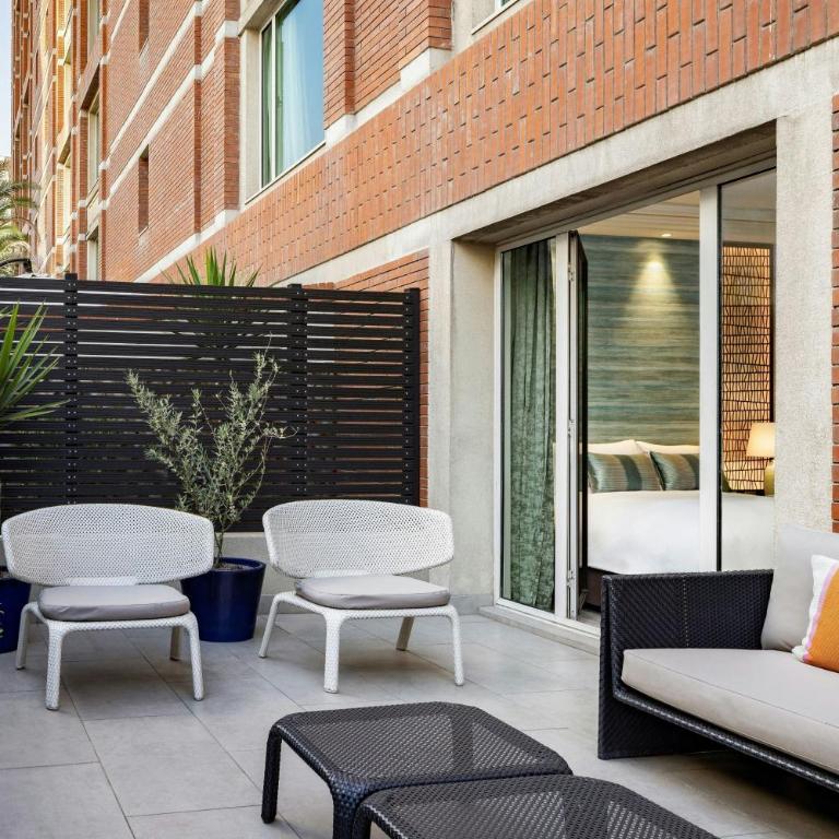 The Ritz-Carlton, Santiago - Habitación Doble Deluxe con terraza y acceso al Club Lounge - Cama extragrande - 9