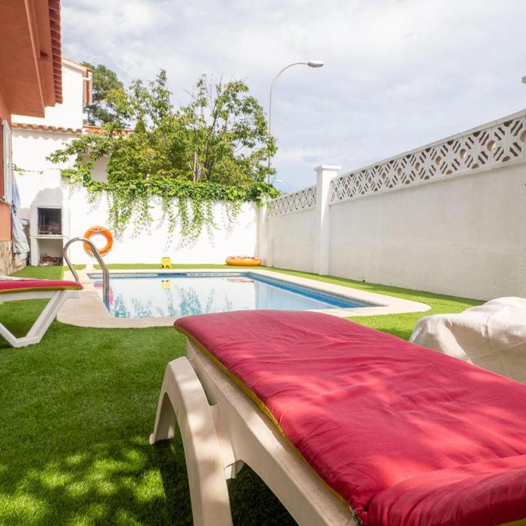 Casa Familiar a 250m Playa, Piscina Privada, Aire Acond., WiFi - ES-325-21 - Villa - 36