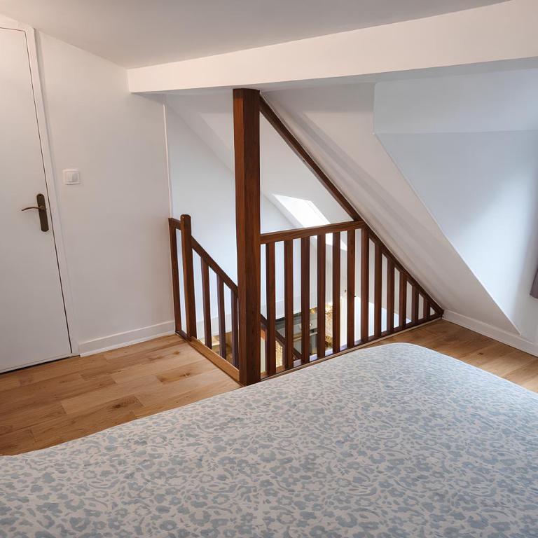 Maladrerie Duplex Proche Gare et Centre Rouen - Linge & Ménage Inclus - One-Bedroom Apartment - 6