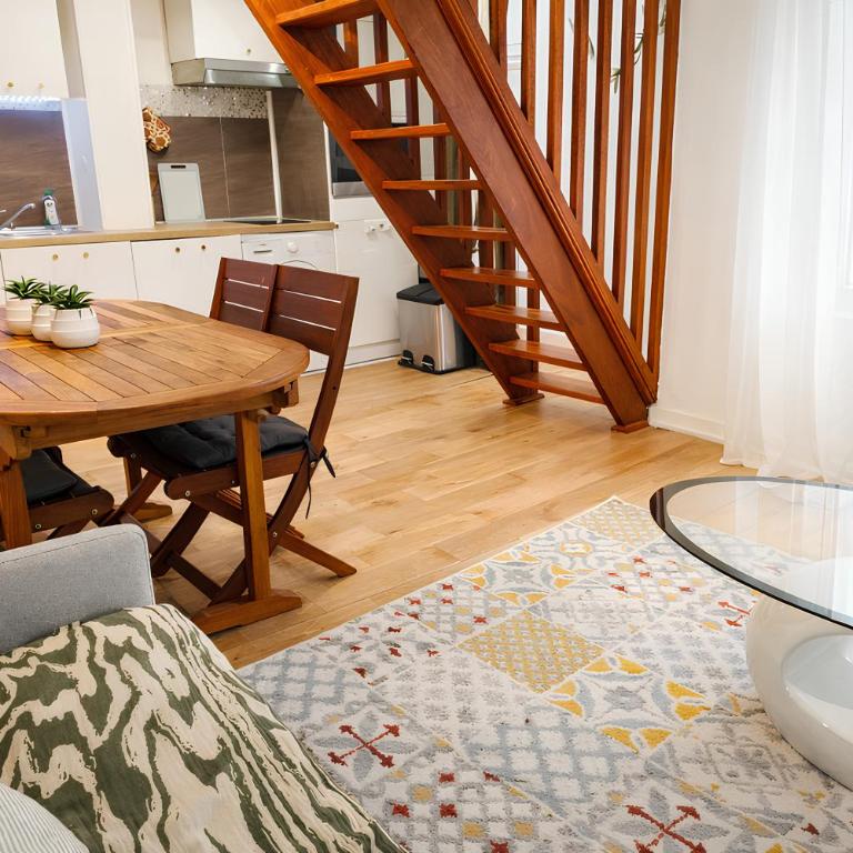 Maladrerie Duplex Proche Gare et Centre Rouen - Linge & Ménage Inclus - One-Bedroom Apartment - 8