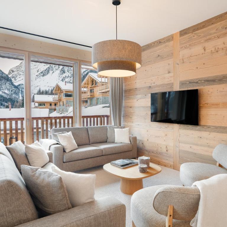 Guernerés & Spa by Alpine Resorts - Apartment mit 4 Schlafzimmern und einem Balkon - 1