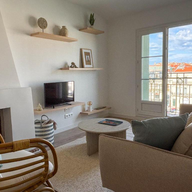 Appartement Centre Sète - Balcon Vue Quai - Apartment mit 2 Schlafzimmern - 2