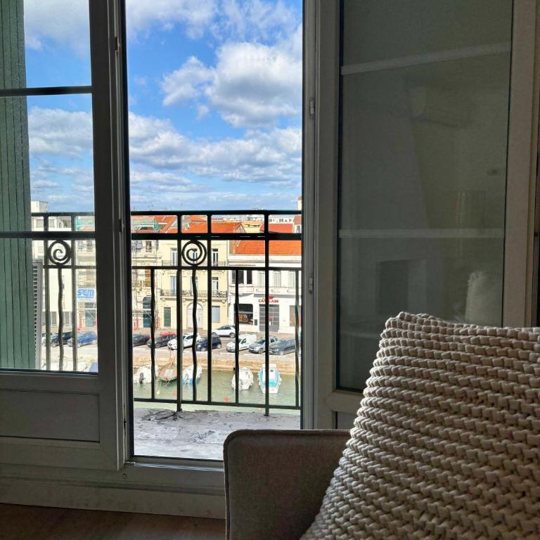 Appartement Centre Sète - Balcon Vue Quai - Apartment mit 2 Schlafzimmern - 7