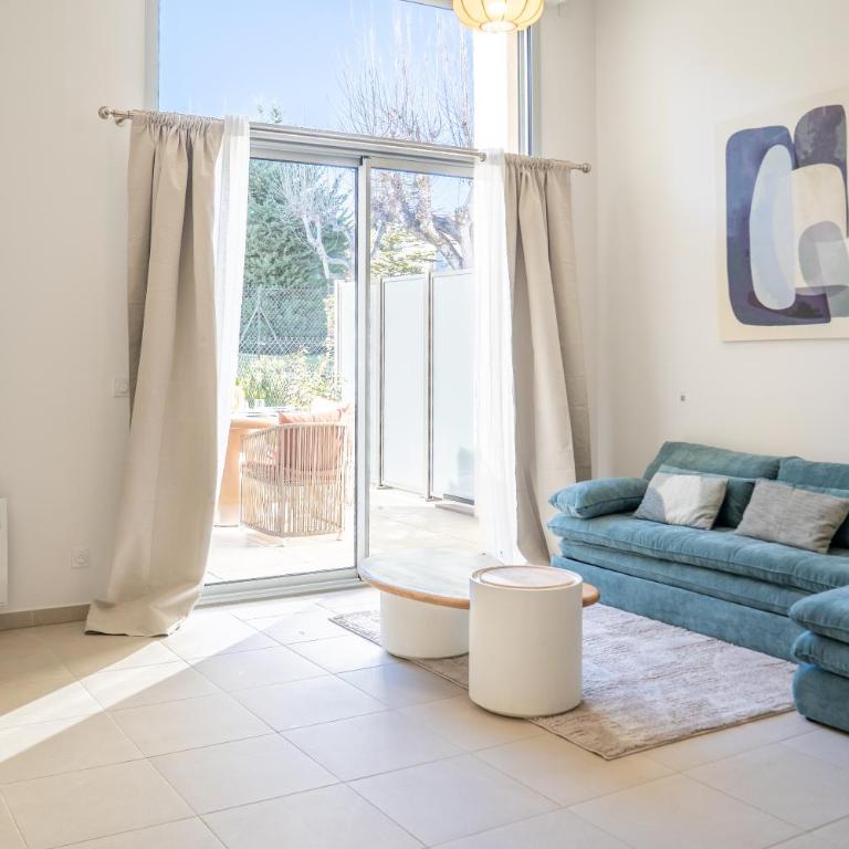 3P neuf haut de gamme Piscine Antibes - Apartment mit 2 Schlafzimmern - 2