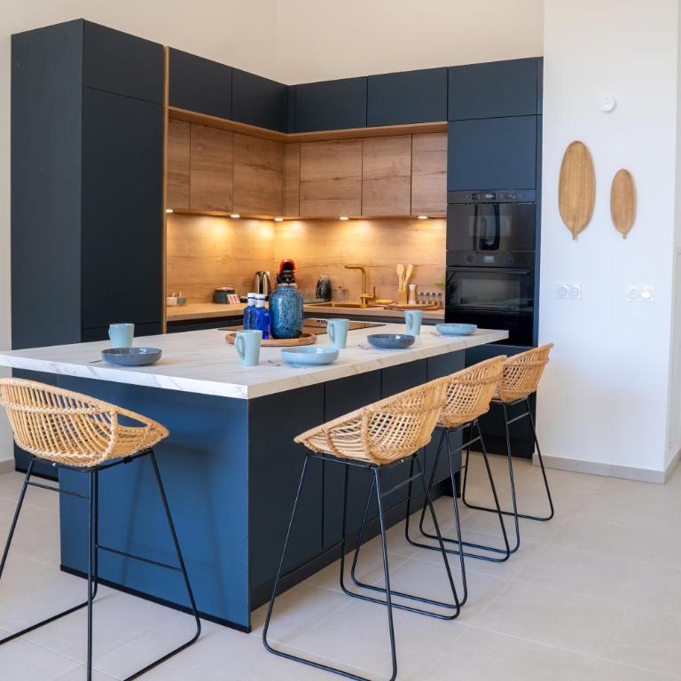 3P neuf haut de gamme Piscine Antibes - Apartment mit 2 Schlafzimmern - 28