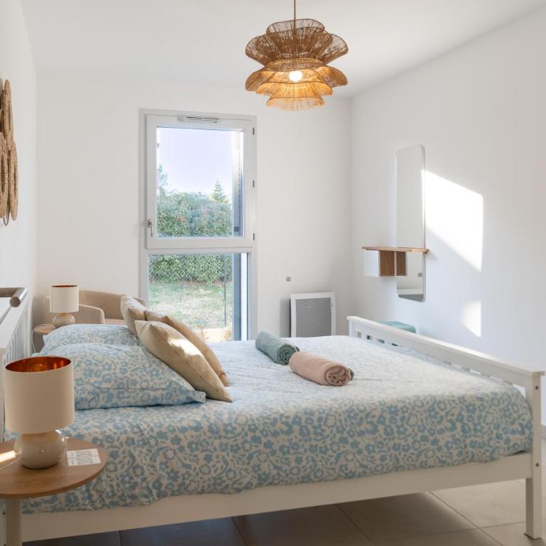 3P neuf haut de gamme Piscine Antibes - Apartment mit 2 Schlafzimmern - 42