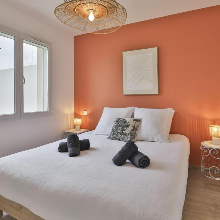 Alona-Maison de standing proche commerces et plages - Haus mit 3 Schlafzimmern - 4