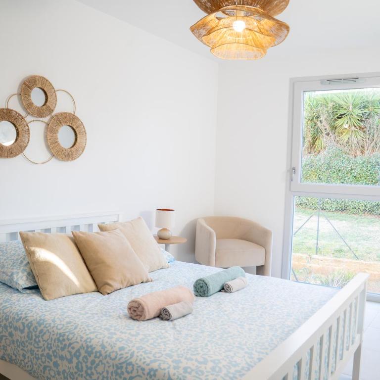 3P neuf haut de gamme Piscine Antibes - Apartment mit 2 Schlafzimmern - 77