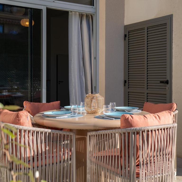 3P neuf haut de gamme Piscine Antibes - Apartment mit 2 Schlafzimmern - 73