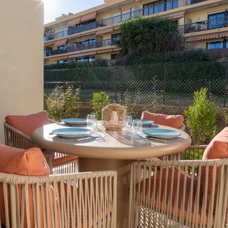3P neuf haut de gamme Piscine Antibes - Apartment mit 2 Schlafzimmern - 71