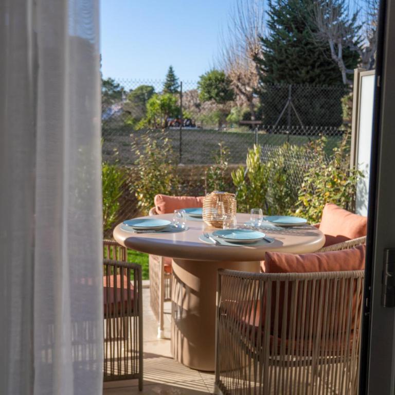 3P neuf haut de gamme Piscine Antibes - Apartment mit 2 Schlafzimmern - 81