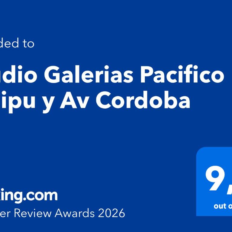 Studio Galerias Pacifico Maipu y Av Cordoba - One-Bedroom Apartment - 2