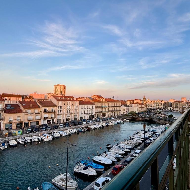 Appartement Centre Sète - Balcon Vue Quai - Apartment mit 2 Schlafzimmern - 1