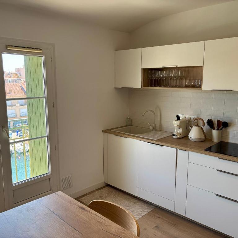 Appartement Centre Sète - Balcon Vue Quai - Apartment mit 2 Schlafzimmern - 5