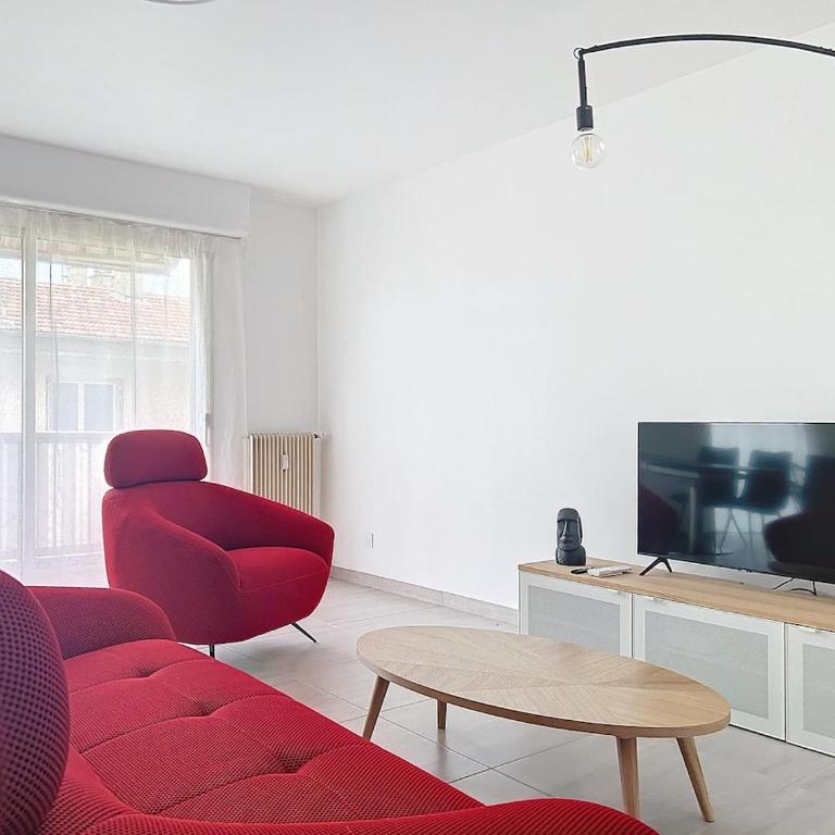 Le Grignan - Beaches 5 min walk & Terrace! - Appartamento con 1 Camera da Letto - 4