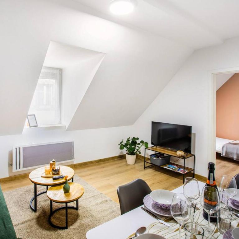 Sienna - Calme et bien-être au coeur de Mulhouse - Two-Bedroom Apartment - 4