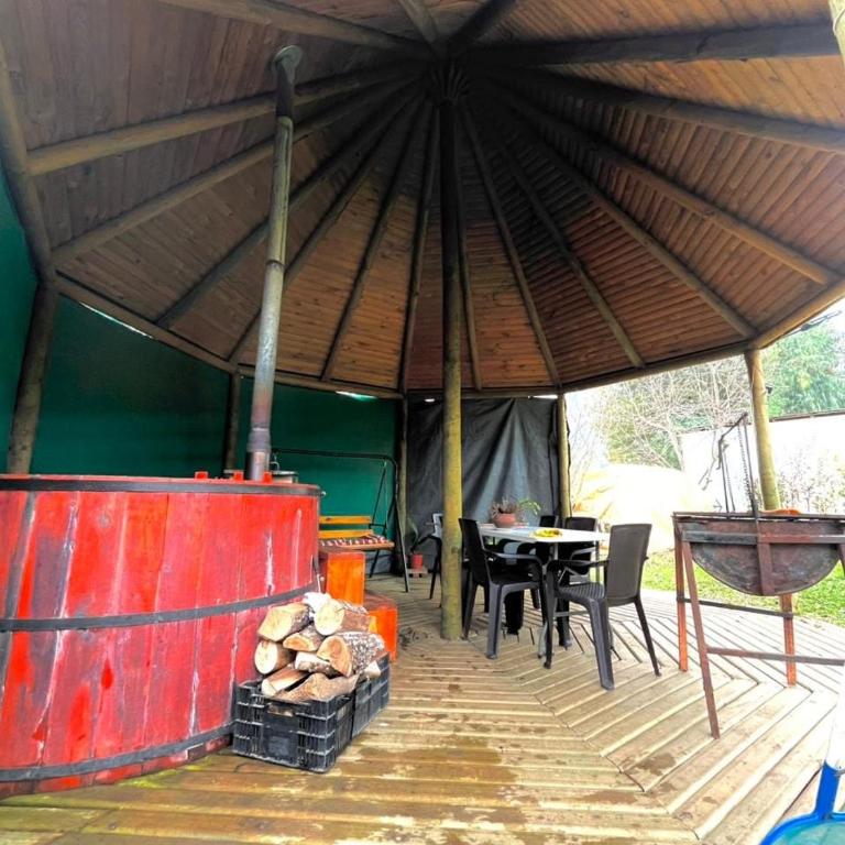 Cabaña Tricahue 1 El Colorado sector - Three-Bedroom House - 10