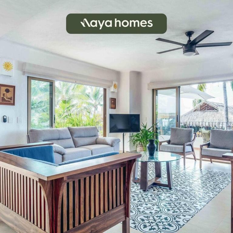 Ocean view 2Br Condo-Balcony-Beach-Pool - 214 - Ferienhaus - 21