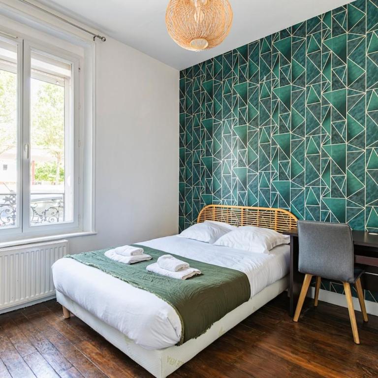 Pentagone 4 Reims - Two-Bedroom Apartment - 13